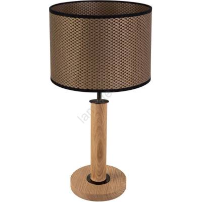 SPOT Light 7017400711551 - Настолна лампа BENITA 1xE27/60W/230V дъб (SP1129)