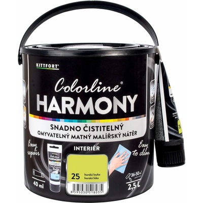 KITTFORT Colorline HARMONY 2,5 l horská louka matná
