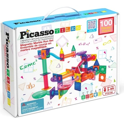 PicassoTiles Marble Run 100 ks