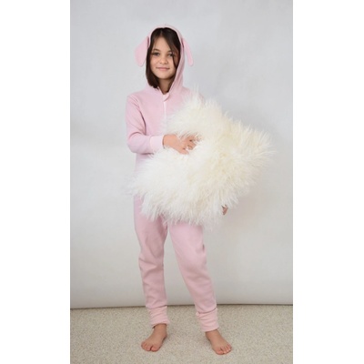 Overal Růžový zajíček