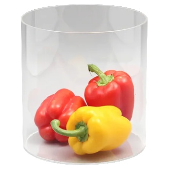 Image 1 of Horecano HORECANO-Акрилен дисплей "ТРЪБА" 20 cm (20х20х20 cm) (940020) (0194350)