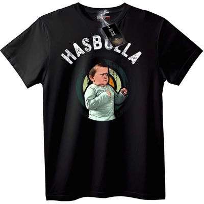 NOONEBRAND Тениска Хабула мем - 2XL, White