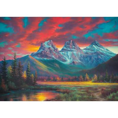 Ravensburger - Puzzle Alberta's Three Sisters - 1 000 piese
