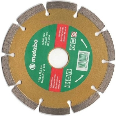 Metabo Řezný kotouč diamantový 125 x 22,2 mm 62426900
