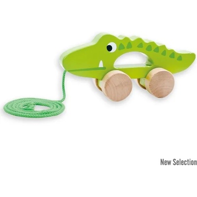 Andreu Toys Дървена играчка за дърпане Andreu Toys - Крокодил (TK15105)