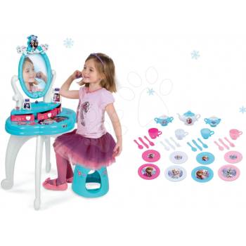 Smoby detský Kosmetický stolík a súprava na čaj Frozen 320214 2
