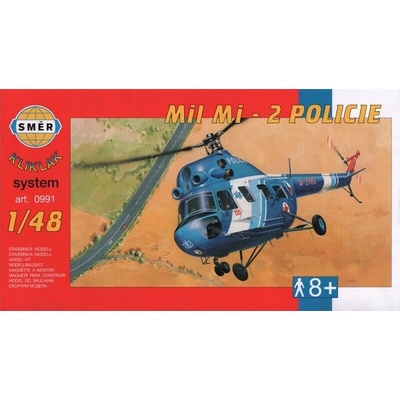 Směr Model vrtulníku Mi 2 Policie 1:48
