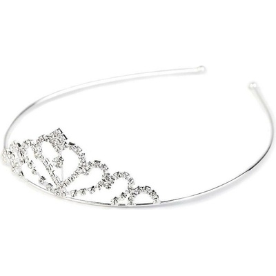 Štrasová čelenka / korunka do vlasů Varianta: 1 crystal, Balení: 1 ks
