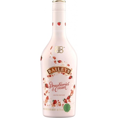Baileys Strawberries & Cream 17% 0,5 l (holá láhev)
