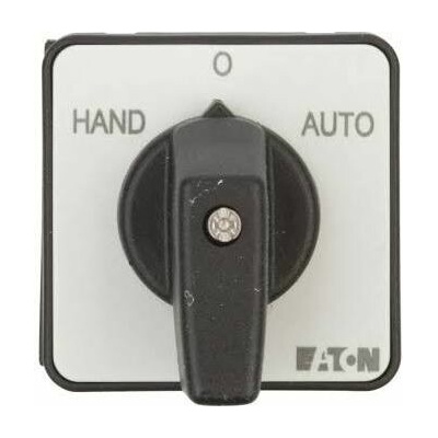 Eaton Vačkový spínač HAND-0-AUTO 1P 20A pro vestavěnou instalaci 019872