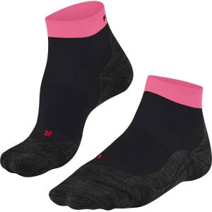 Falke Дамски чорапи за бягане Falke Women's Falke RU4 Short Running socks - Black / Rose - размер 39-40 (EU) (201-1107-3515)