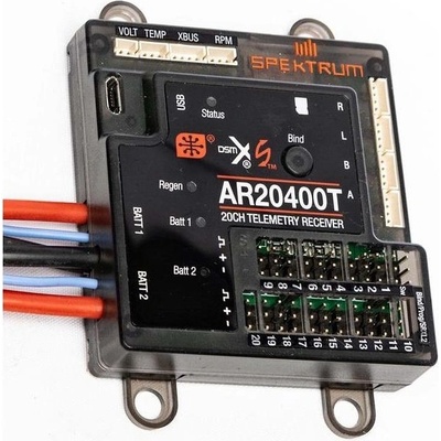 Spektrum přijímač AR20400T 20CH PowerSafe s telemetrií