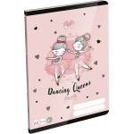 LIZZY Тетрадка гладка LIZZYSULI A/5, 32 листа, 20-32 Tiny Dancer Lovely Ballerina 7500172003 (7500172003)