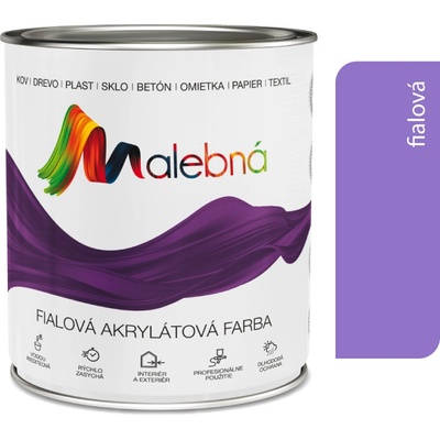 Chemolak Malebna 0,7L 0330 Fialová