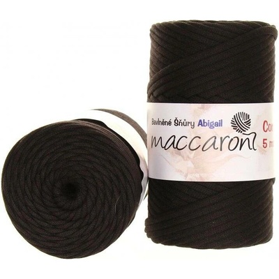 Maccaroni Abigail 5 mm Hnědočerná