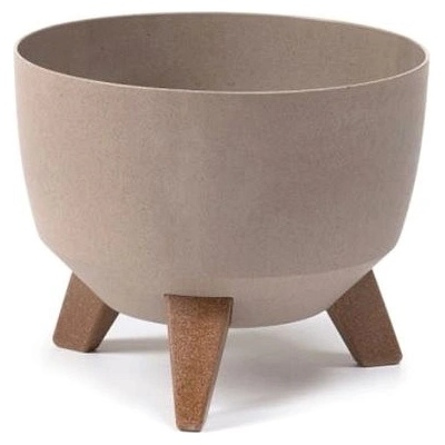 LAMELA ROMA ECO COFFEE 33 cm, latte, misa na nožičkách