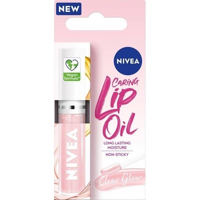 Nivea Lip Oil olej na rty clear glow 5,5 ml – Hledejceny.cz