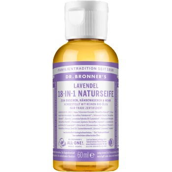 Dr. Bronner's 18in1 Натурален сапун - Лавандула - 60 мл