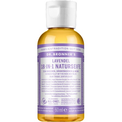 Dr. Bronner's 18in1 Натурален сапун - Лавандула - 60 мл