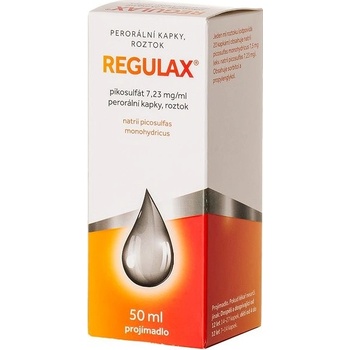 REGULAX PIKOSULFÁT POR 7,23MG/ML POR GTT SOL 1X50ML