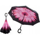 Dáždniky Obrátený dáždnik kvetina