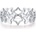 Silenti Jewelry Сребърен пръстен "Хоризонт" - 7 - 54.5мм (17.2мм диам. )
