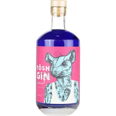 TOSH Blue Gin 45% 0,7 l (holá láhev)