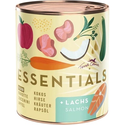 Terra Canis Essential 8 Пиле и сьомга 780 г
