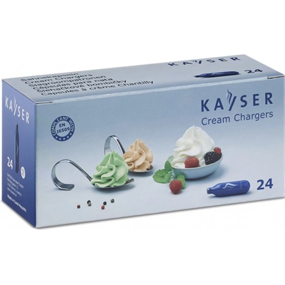 Kayser Jednorazové fľaše na šľahačku 7,5G, 24 ks