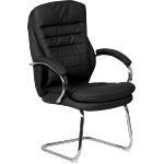 Bittel Посетителски стол Carmen 6154 - черен (3520078) - tierradesign
