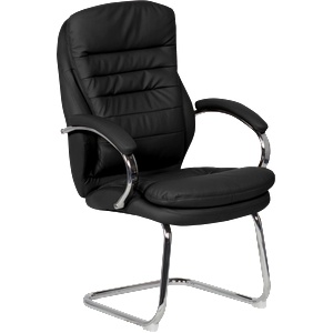 Bittel Посетителски стол Carmen 6154 - черен (3520078) - tierradesign