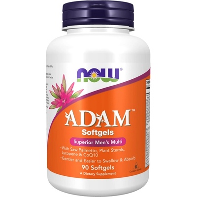 NOW NOW Adam Mens Multiple Vitamin, 90 Softgels