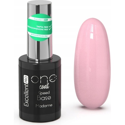 Excellent PRO hybridná báza ružová One Coat Base Speed 11g Madame