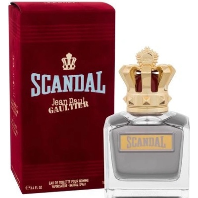 Jean Paul Gaultier Scandal toaletní voda pánská 100 ml plnitelný flakon