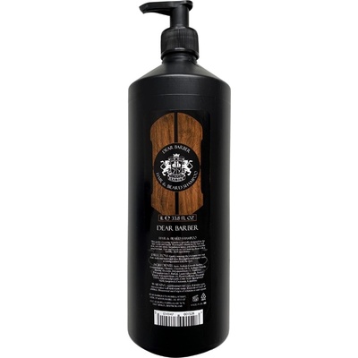 Dear Barber Shampoo na vlasy a vousy 1000 ml