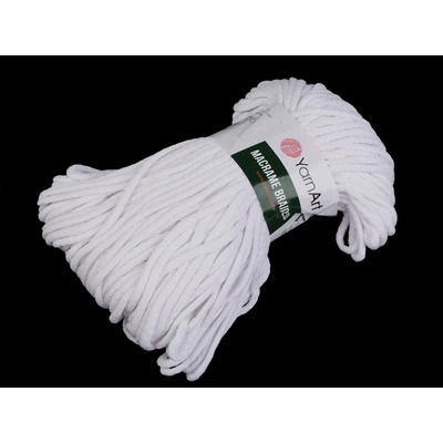 Pletací příze Macrame Braided 250 g Varianta: 14 (751) bílá, Balení: 1 ks 49663/121010/230871