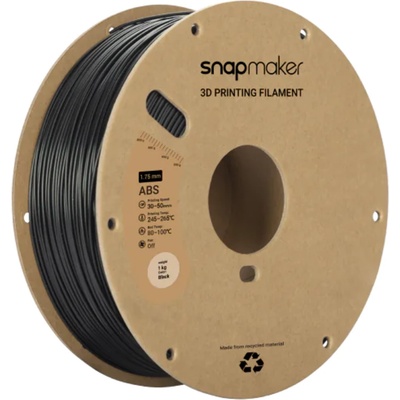 Snapmaker ABS Black - 1, 75 mm / 1000 g (34015)