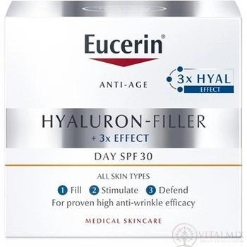 Eucerin Hyaluron Filler+3 x Effect SPF30 50 ml