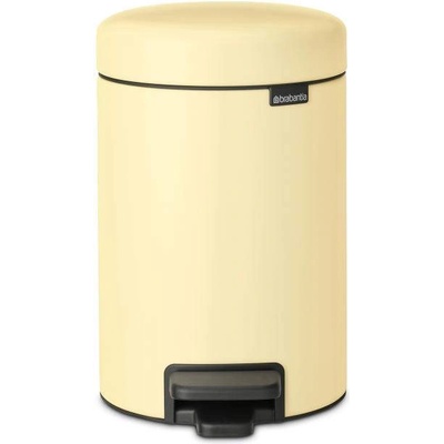 Brabantia 3 л цвят меко жълто кош за смет с педал Brabantia от серия NEWICON