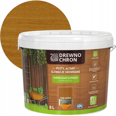 Drewnochron Impregnát Express Světlý Dub 9L