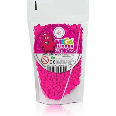 Megamánie Kuličky do slizu růžové 25g