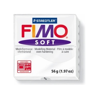 Fimo soft biela 56 g 0