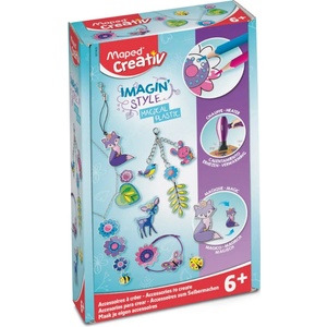 Maped Комплект за модни аксесоари Maped Creativ - Magical Plastic (907400)