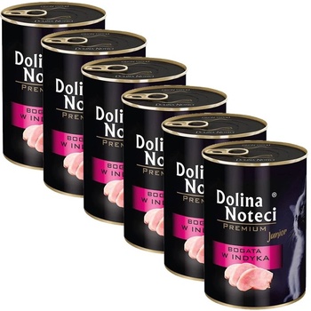 Dolina Noteci Premium Cat Junior с много пуйка 6 x 400 г