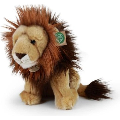 Rappa Плюшено лъвче седящо, 25 см, eco-friendly
