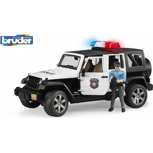 BRUDER Bruder 2526 ДЖИП ВРАНГЛЕР РУБИКОН / Полицейска кола с фигурка (br 2526)