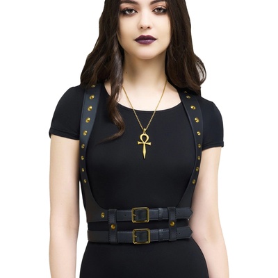 KILLSTAR харнес KILLSTAR - Ivy Harness - Black/Gold - KSRA012441