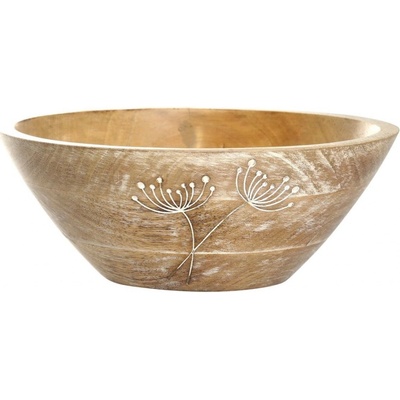 Chic Antique Dřevěná servírovací miska z mangového dřeva Tours Bowl 25 x 9 cm