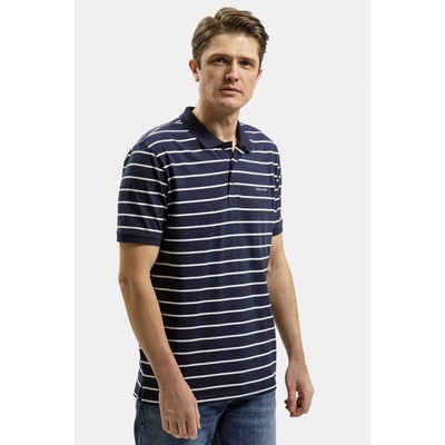 Pánské triko Cross Jeans polo Shirt 16053-001 Navy