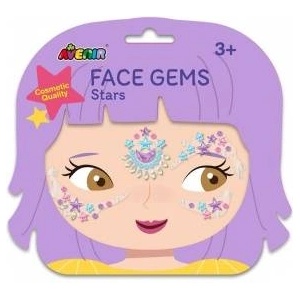 AVENIR Set of adhesive facial gems for children Avenir Stars